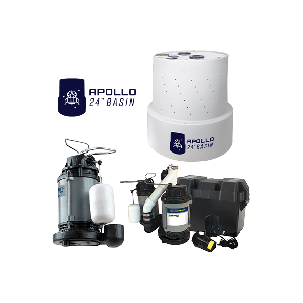 24 Apollo Three Sump Pump Setup for Ultimate Protection