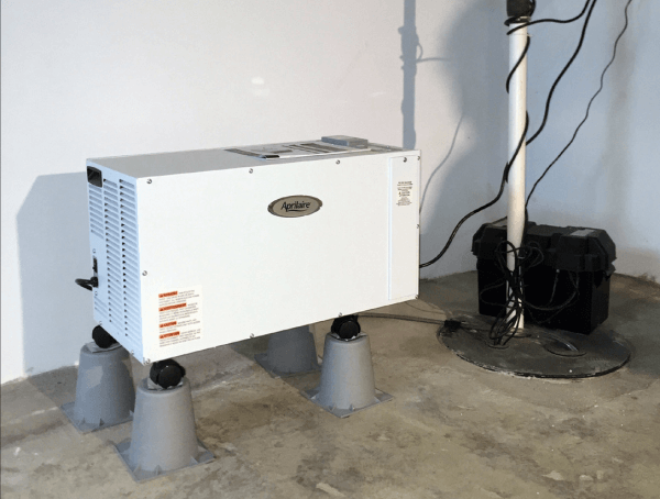 Dehumidifier Lift Risers - Gray