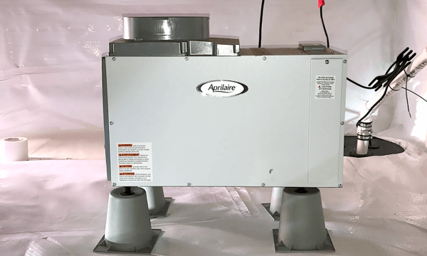 Dehumidifier Lift Risers - Gray