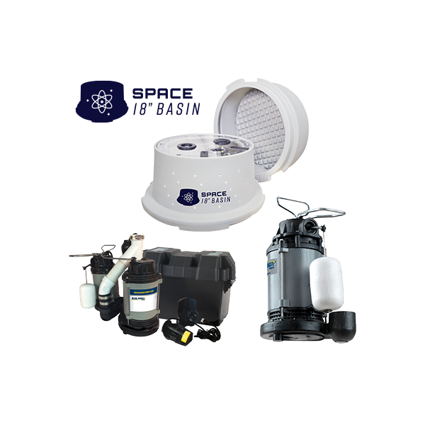 18 Space Three Sump Pump Setup For Ultimate Protection