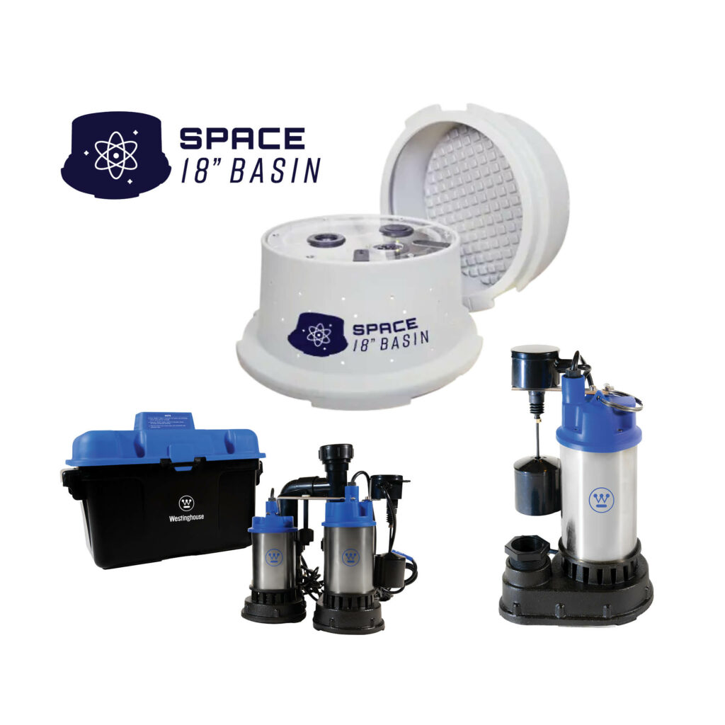 18 Space Three Sump Pump Setup For Ultimate Protection image