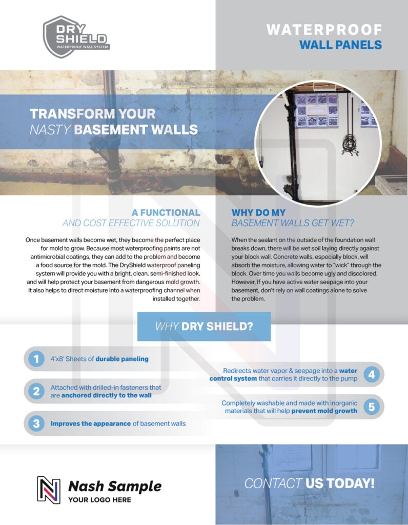 DryShield Sales Sheet image
