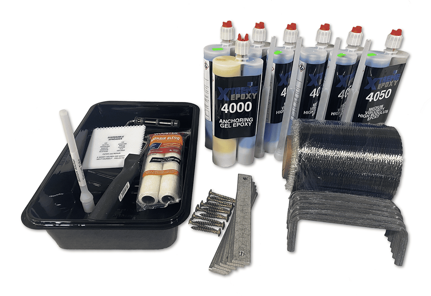 Carbon Guard Kit 8220 | Carbon Guard 6-Strap Anchored Kit