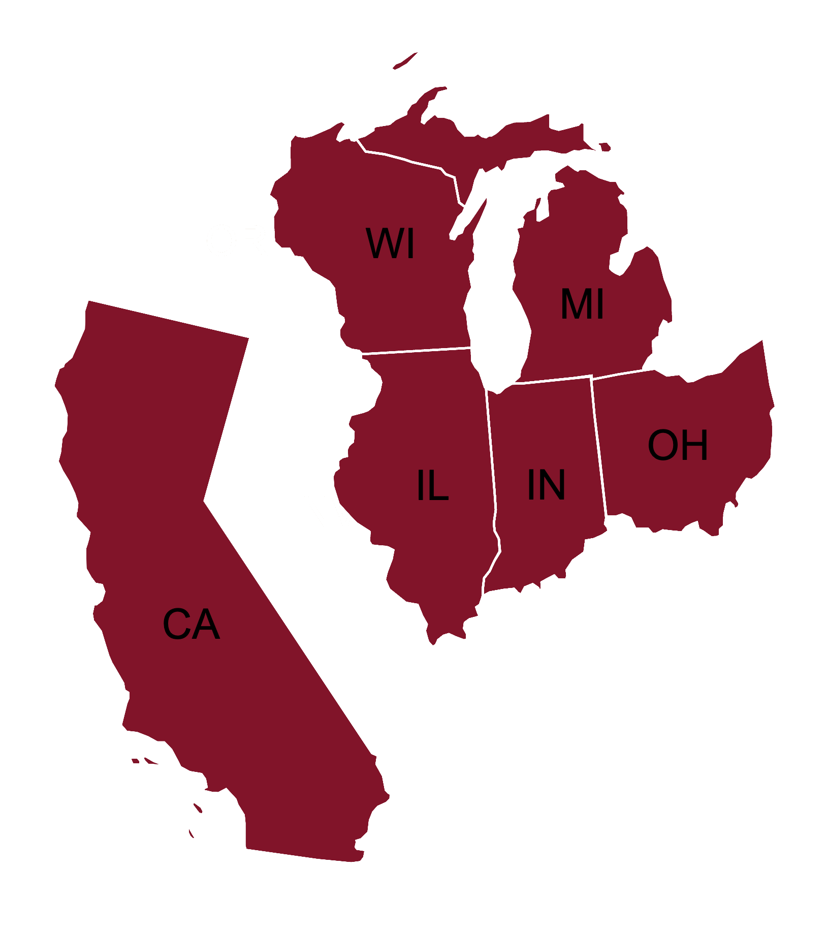 MapChart_Map_Red MapChart Map Red