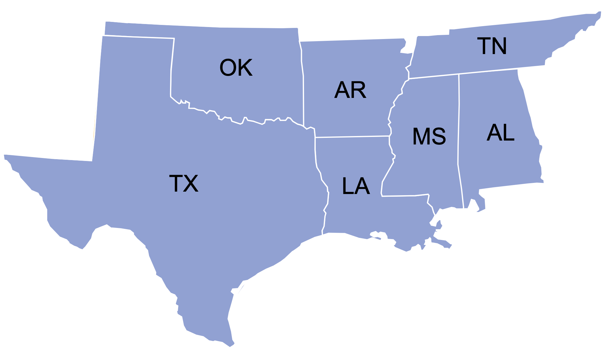 Nash Regional Map
