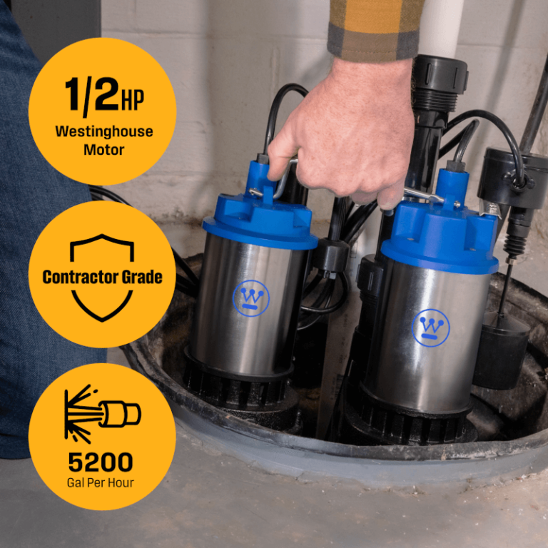 Westinghouse dual pump info