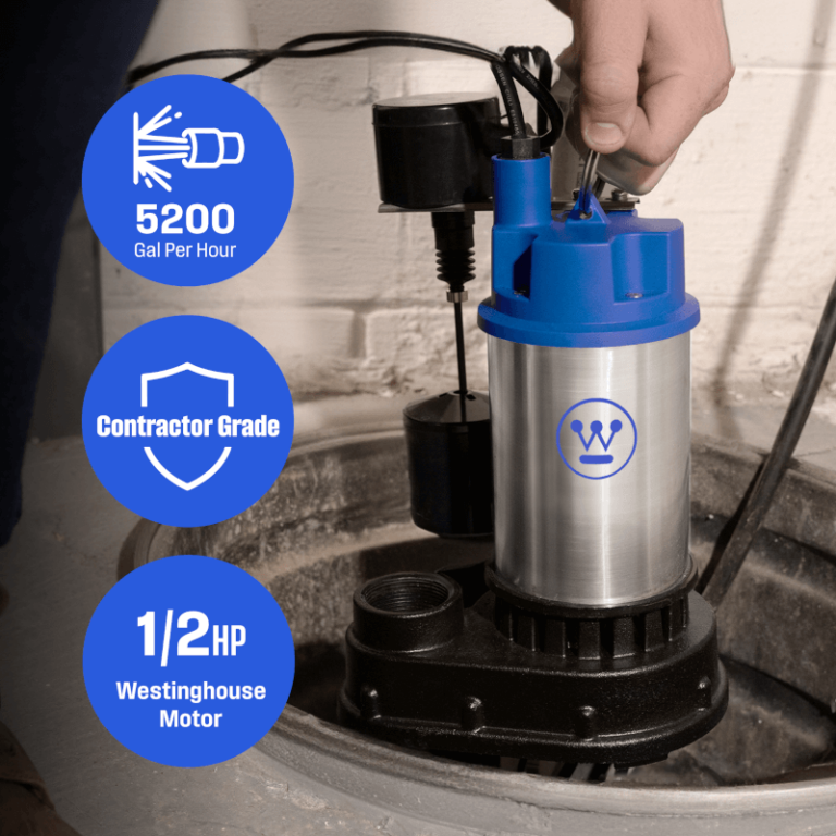 Westinghouse half hp info