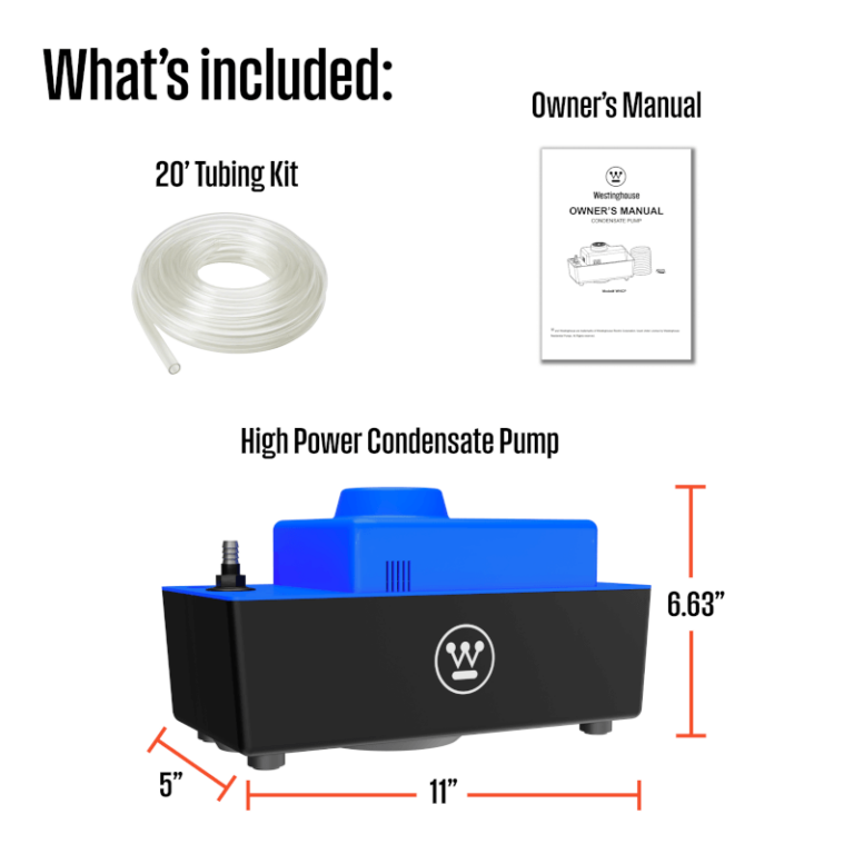 Westinghouse condensate pump contents