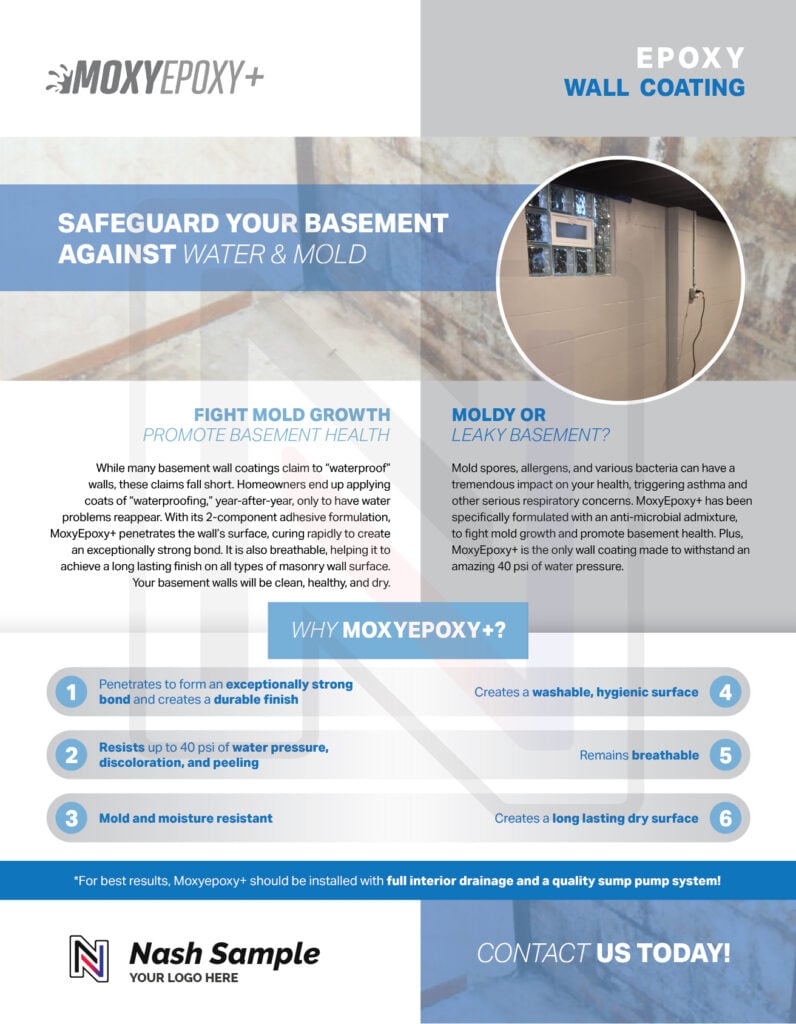 MoxyEpoxy+ Sales Sheet image