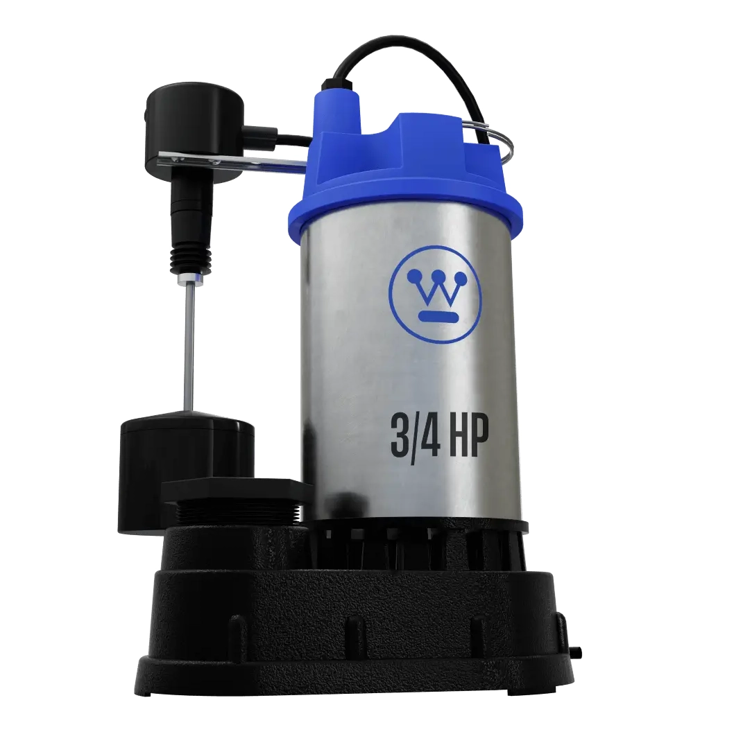 Westinghouse 3/4 HP SS/CI Submersible Sump Pump | WH75SS