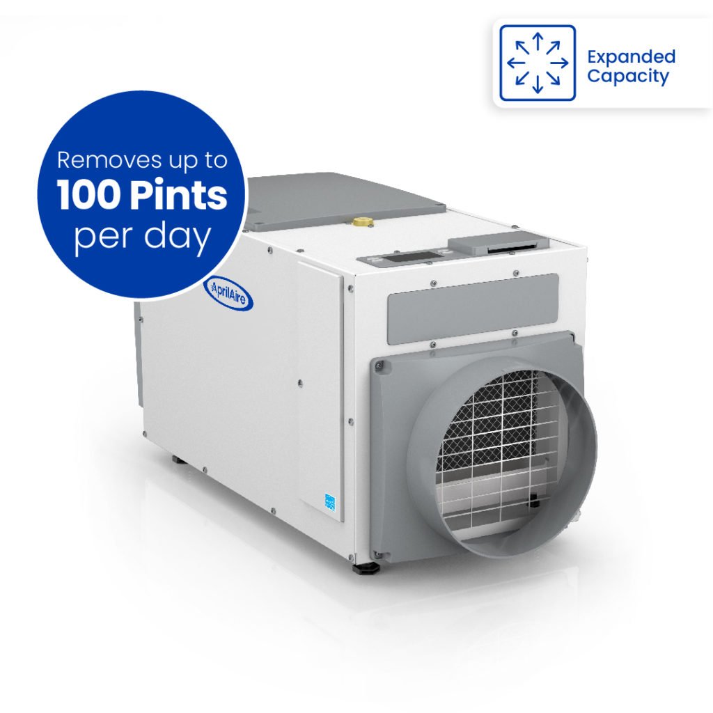 Aprilaire E100N 100 Pint Dehumidifier BUNDLE image