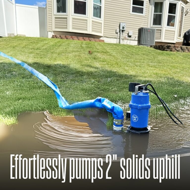 Westinghouse 1/2HP Cast Iron Sewage Pump